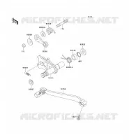 SHIFT voor Kawasaki KLX250 1993