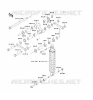 SUSPENSION voor Kawasaki KLX250 1993
