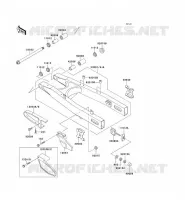 SWINGARM voor Kawasaki KLX250 1993