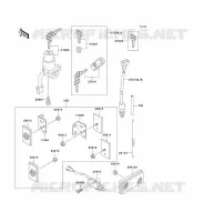 SWITCH voor Kawasaki KLX250 1993