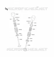 VALVE voor Kawasaki KLX250 1993