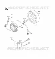 GENERATOR voor Kawasaki KLX250 2006