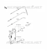 CABLES voor Kawasaki KLX250 2009