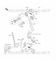 CAMSHAFT   TENSIONER voor Kawasaki KLX250 2009