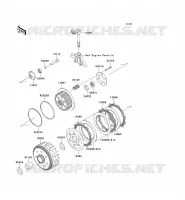 CLUTCH voor Kawasaki KLX250 2009