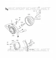 GENERATOR voor Kawasaki KLX250 2009