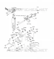 SUSPENSION voor Kawasaki KLX250 2009