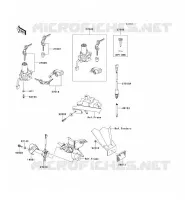 SWITCH voor Kawasaki KLX250 2009