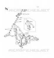 CHASSIS voor Kawasaki KLX250 2011