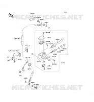 FRONT MASTER CYLINDER voor Kawasaki KLX250 2011