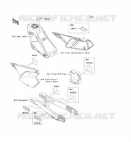 LABELS voor Kawasaki KLX250 2011