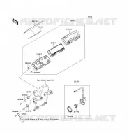METERS voor Kawasaki KLX250 2011