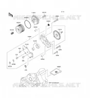 OIL PUMP voor Kawasaki KLX250 2011