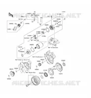 STARTER MOTOR voor Kawasaki KLX250 2011