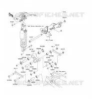 SUSPENSION voor Kawasaki KLX250 2011