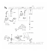 SWITCH voor Kawasaki KLX250 2011