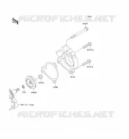 WATER PUMP voor Kawasaki KLX250 2011
