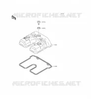 CYLINDER HEAD COVER voor Kawasaki KLX250 2014