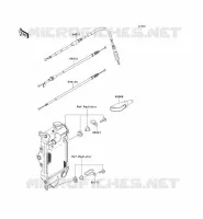 CABLES voor Kawasaki KLX250S 2011