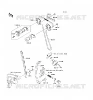 CAMSHAFT   TENSIONER voor Kawasaki KLX250S 2011