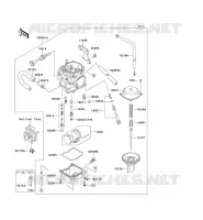 CARBURETOR voor Kawasaki KLX250S 2011