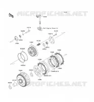 CLUTCH voor Kawasaki KLX250S 2011