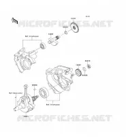 CRANKSHAFT voor Kawasaki KLX250S 2011