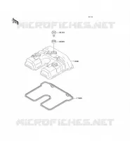 CYLINDER HEAD COVER voor Kawasaki KLX250S 2011
