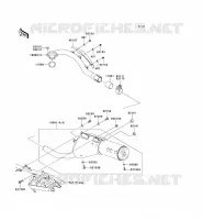 EXHAUST voor Kawasaki KLX250S 2011