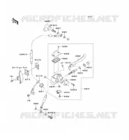 FRONT MASTER CYLINDER voor Kawasaki KLX250S 2011