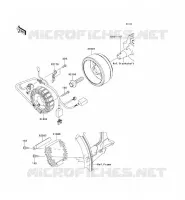 GENERATOR voor Kawasaki KLX250S 2011