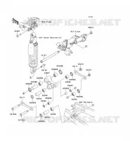 REAR SUSPENSION voor Kawasaki KLX250S 2011