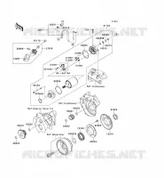 STARTER MOTOR voor Kawasaki KLX250S 2011