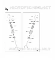 VALVE voor Kawasaki KLX250S 2011