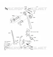 CAMSHAFT   TENSIONER voor Kawasaki KLX250SF 2010