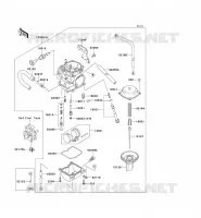 CARBURETOR voor Kawasaki KLX250SF 2010
