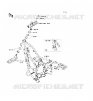 CHASSIS voor Kawasaki KLX250SF 2010