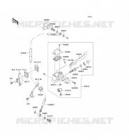 FRONT MASTER CYLINDER voor Kawasaki KLX250SF 2010