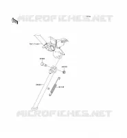 STAND voor Kawasaki KLX250SF 2010