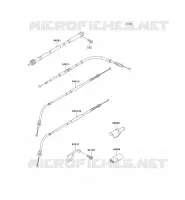CABLES voor Kawasaki KLX300R 2003