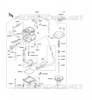 CARBURETOR voor Kawasaki KLX300R 2003