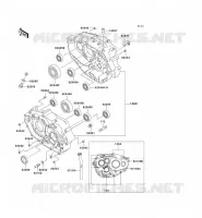 CRANKCASE(S) voor Kawasaki KLX300R 2003