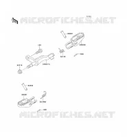 FOOTREST voor Kawasaki KLX300R 2003