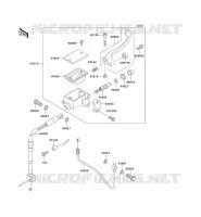 FRONT MASTER CYLINDER voor Kawasaki KLX300R 2003