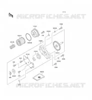 OIL PUMP voor Kawasaki KLX300R 2003