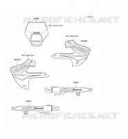 STICKER voor Kawasaki KLX300R 2003