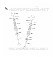 VALVE voor Kawasaki KLX300R 2003