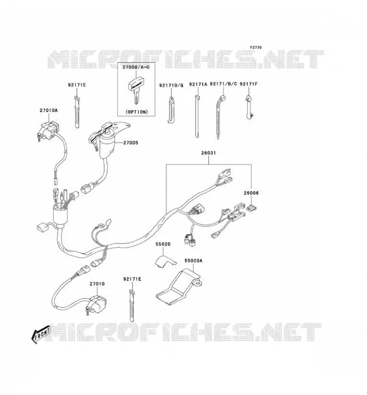 SWITCH Kawasaki TOUT-TERRAIN 400 2004 KLX400R  KLX400-B2
