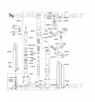 FRONT FORK voor Kawasaki KLX650R 1994
