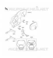 LENS(S) voor Kawasaki KLX650R 1994